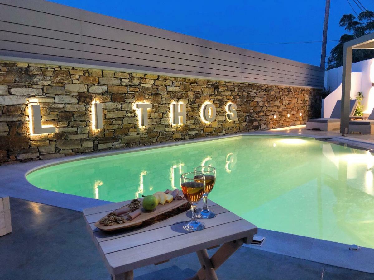 Lithos Luxury Suites Tínos Esterno foto